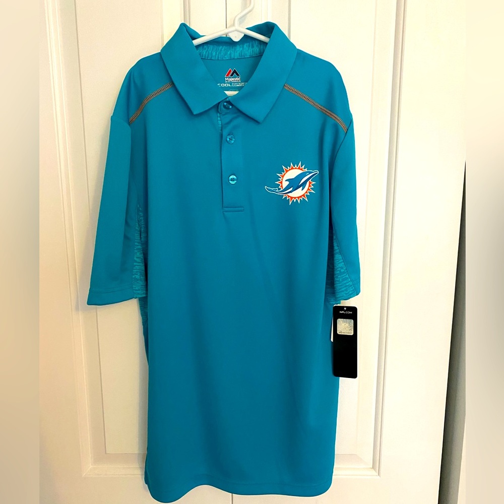 Miami Dolphins Polo Size men’s small. New with Tags
